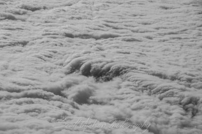 Clouds over the Rockies at 29,000ft