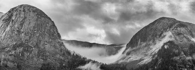 Glacier Mountains, Full Dome on the left side  Re-Edit
