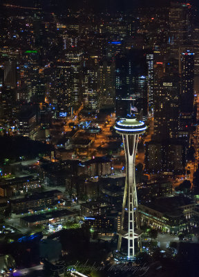 Space Needle and Mercer area