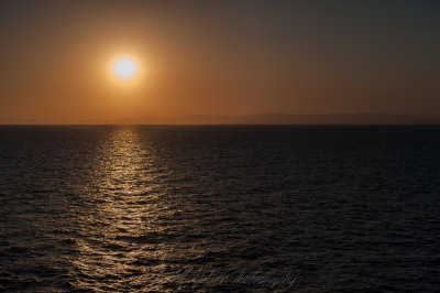 Sunset on the Med