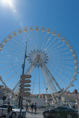 Marseille Vieux Port Ferris Wheel