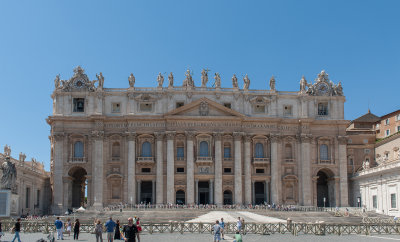 The Vatican St Peters Basilica and St Peters Square