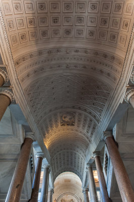 The Vatican Stairwell Ceiling