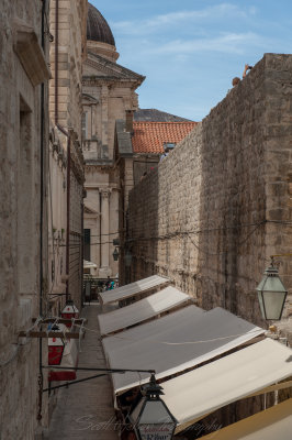 Dubrovnik Cathedral Over the Tarps