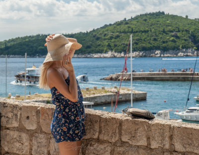 Model by the Water