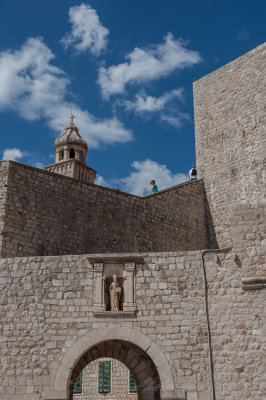 Wall and Steeple