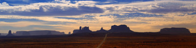 Monument Valley Panoramic Shot