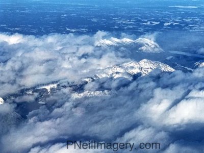 Yukon from the airplane