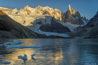Dawn at Laguna Torre, Patagonia