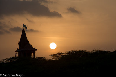 India (Gujarat) - Sunset At The Saang Wari Fair