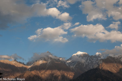 India (Himachal Pradesh) - Late Afternoon Clouds Above The Ridge  