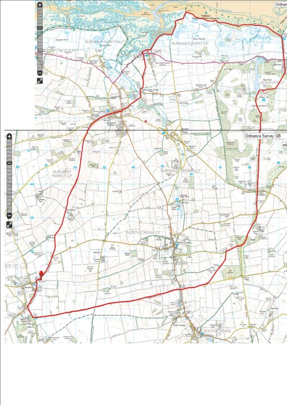 Stanhoe Lady Annes Drive cycle ride