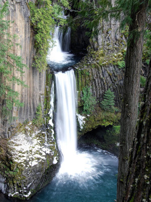 Toketee and Salt Creek Falls, January/February 2007