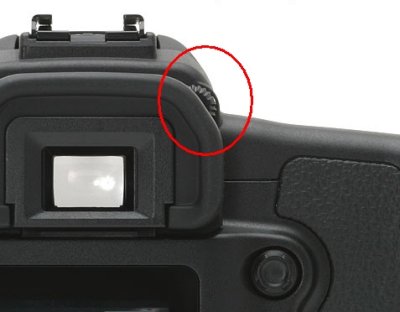 Canon 20D Diopter