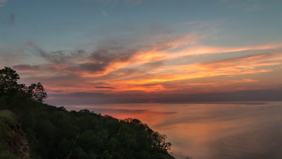 Sunset at Toila Martsna cliff