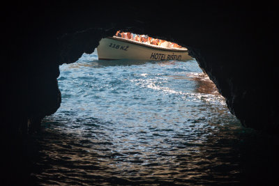 Entrance to Blue Cave