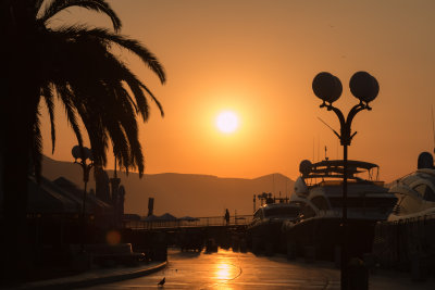 Sunrise on Trogir