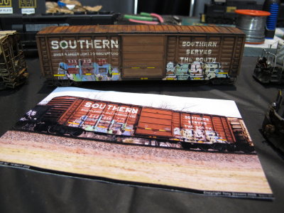Models by Butch Eyler of The Weathering Shop