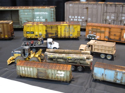 Models by Mike Morrison of The Weathering Shop