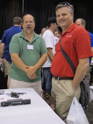 Bob Amsler, (right)