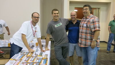 L-R: Dave Lehalbach, Mick Molo, Tom Mann, and John Kohlberg 