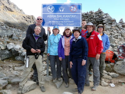 Salkantay Pass - Trekking Group