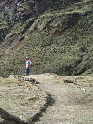 Downhill side of Salkanty Pass - Teddie