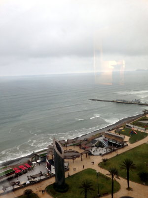 Lima - View from hotel