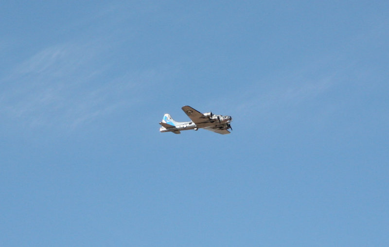 B29 Flying Overhead