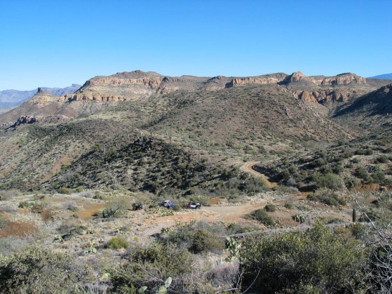 Looking Down from the Orphan Boy Mine