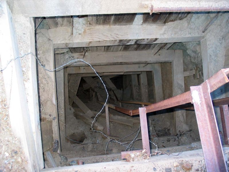 Approx. 30 Feet Deep with Cross Adits at Bottom