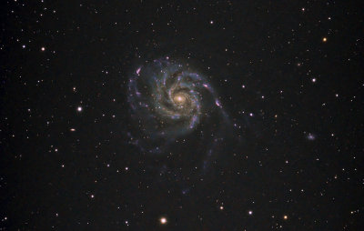 Spiral Galaxy M101 in Ursa Major