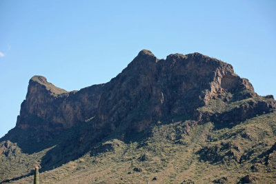 Picacho Peak from the Campsite