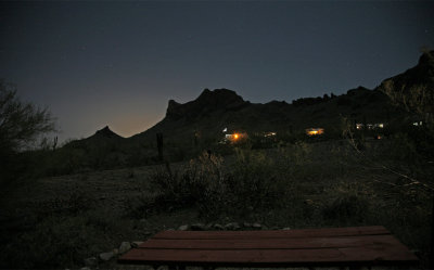 Night View of the Peak