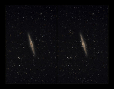 NGC 891 Edge-On Galaxy
