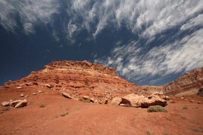 Turn-off on AZ 89A near Cliff Dwellings