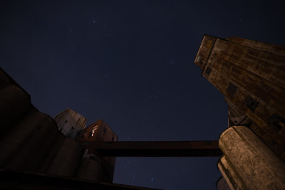Stars among the elevators : Orion and the Pleiades 