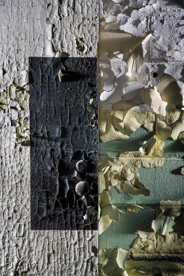 September : Door and peeling paint