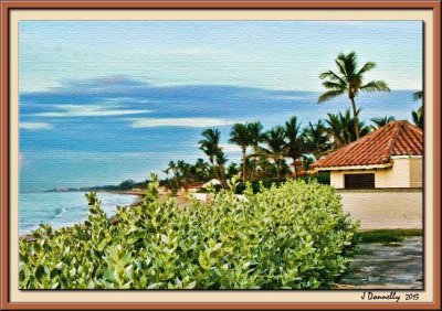 Lucky Somebody's Home on the Beach
