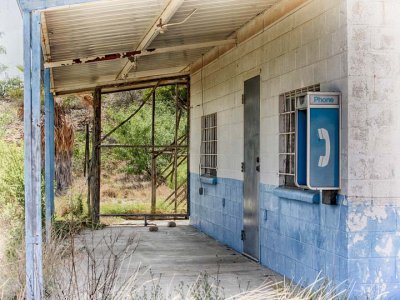 Old gas station