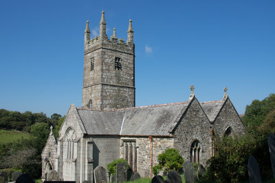 The Church of Tavy St. Mary.