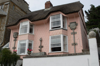 Cottage on the promenade, Lyme Regis