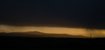  Weather over Dartmoor.