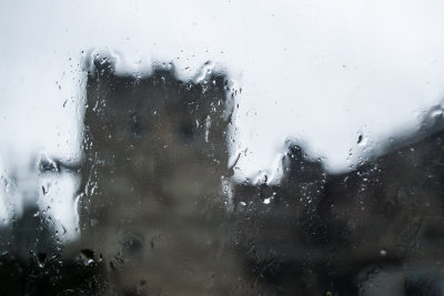  Castle Drogo and rain