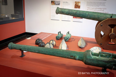 Interesting artifacts from a vessel from the Spanish Armada that sank during a storm near Belfast