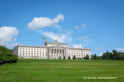 Stormont, built by the British in 1920 when Northern Ireland was created, now the seat of its Parliament