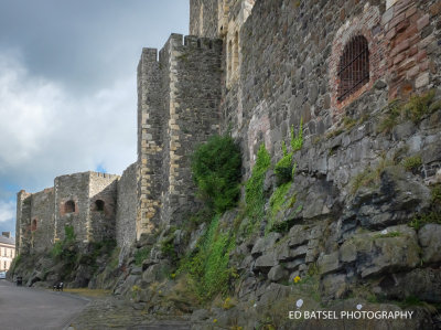 Carrickfergus Castle, built in 1210 by the Normans, but interesting because it was near here that Andrew Jackson was almost born
