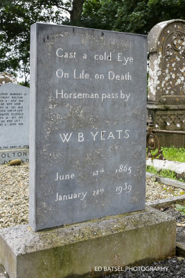 Drumcliffe: W.B. Yeats gravesite