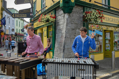 Galway: buskers from Russia