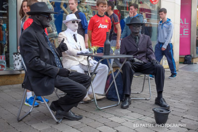 Galway: street mimes